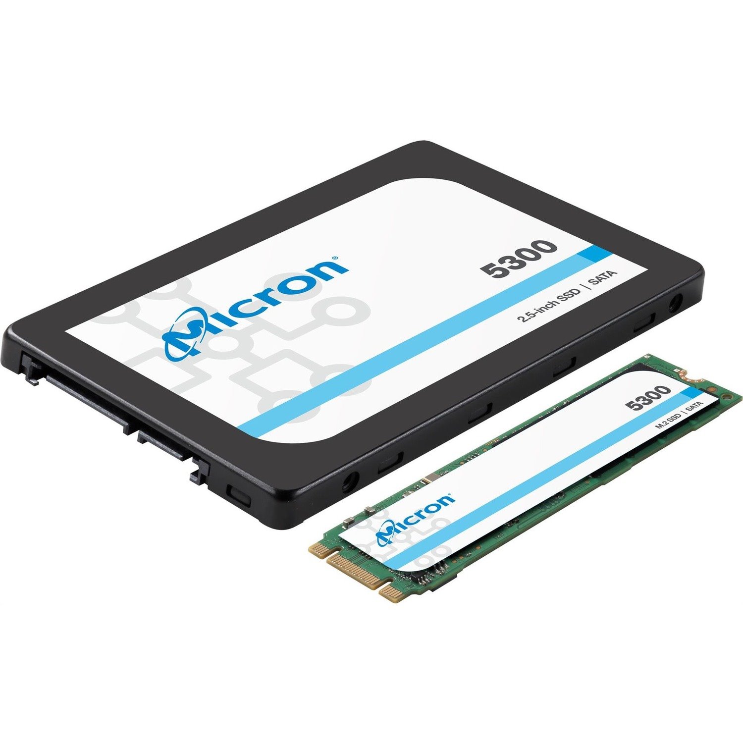 Micron 5300 5300 PRO 960 GB Solid State Drive - 2.5" Internal - SATA (SATA/600) - Read Intensive