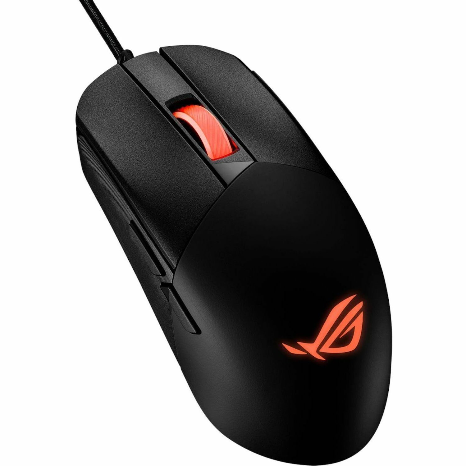 Asus ROG Strix Impact III Gaming Mouse - USB 2.0 Type A - Optical - 5 Programmable Button(s) - Black