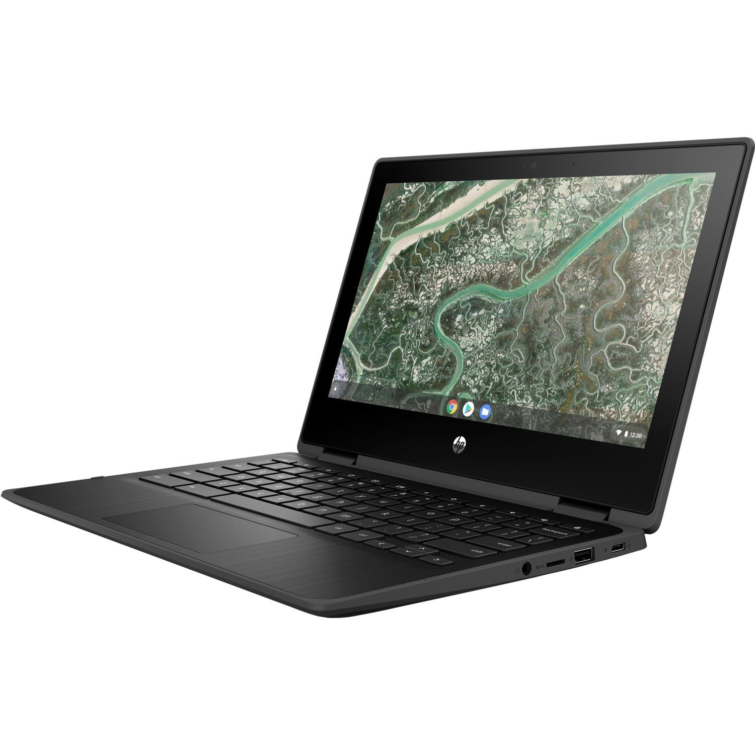 HP Chromebook x360 11MK G3 EE 11.6" Touchscreen Rugged Convertible 2 in 1 Chromebook - HD - ARM Cortex A73 + Cortex A53 - 4 GB - 32 GB Flash Memory