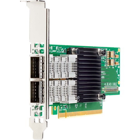 HPE 200Gigabit Ethernet Card for Server - QSFP56 - Standup