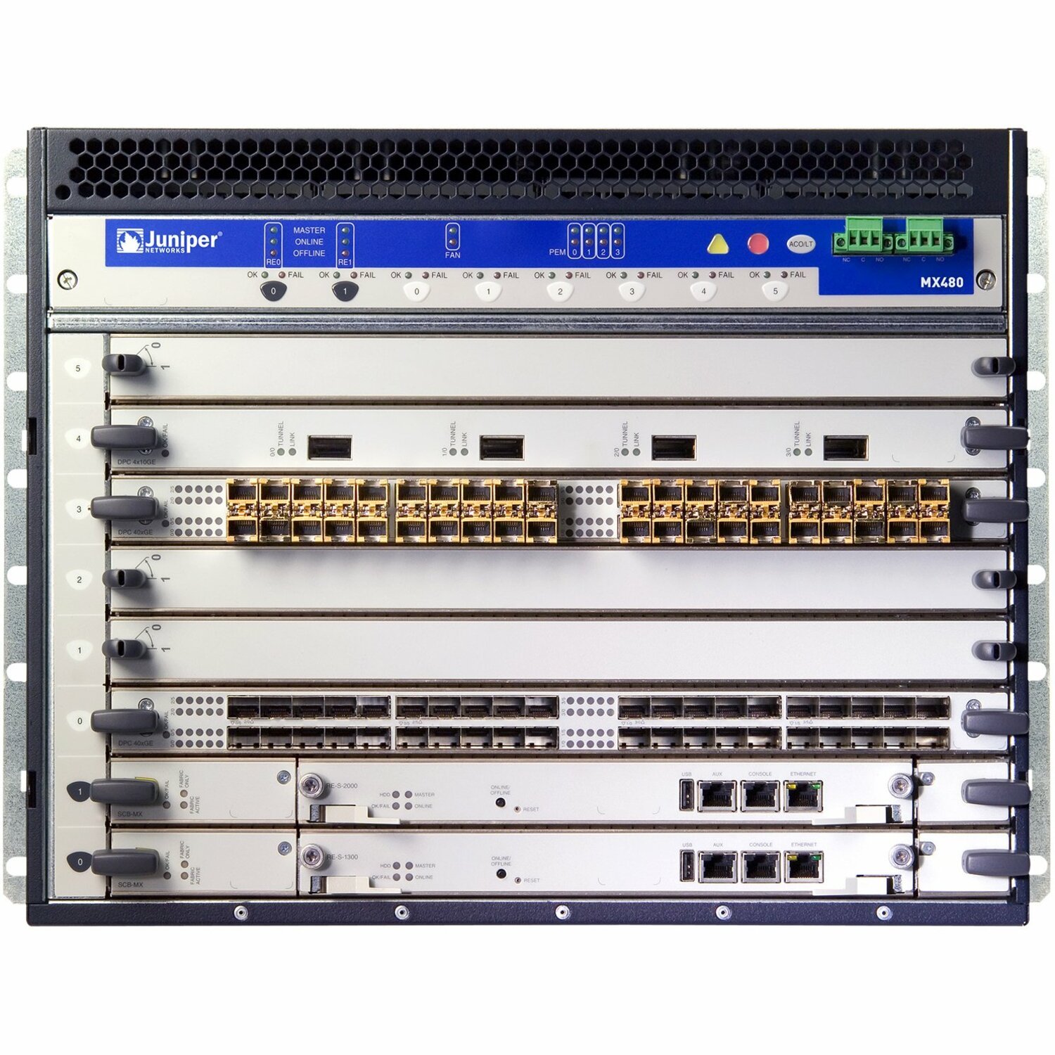 Juniper MX MX480 Router Chassis