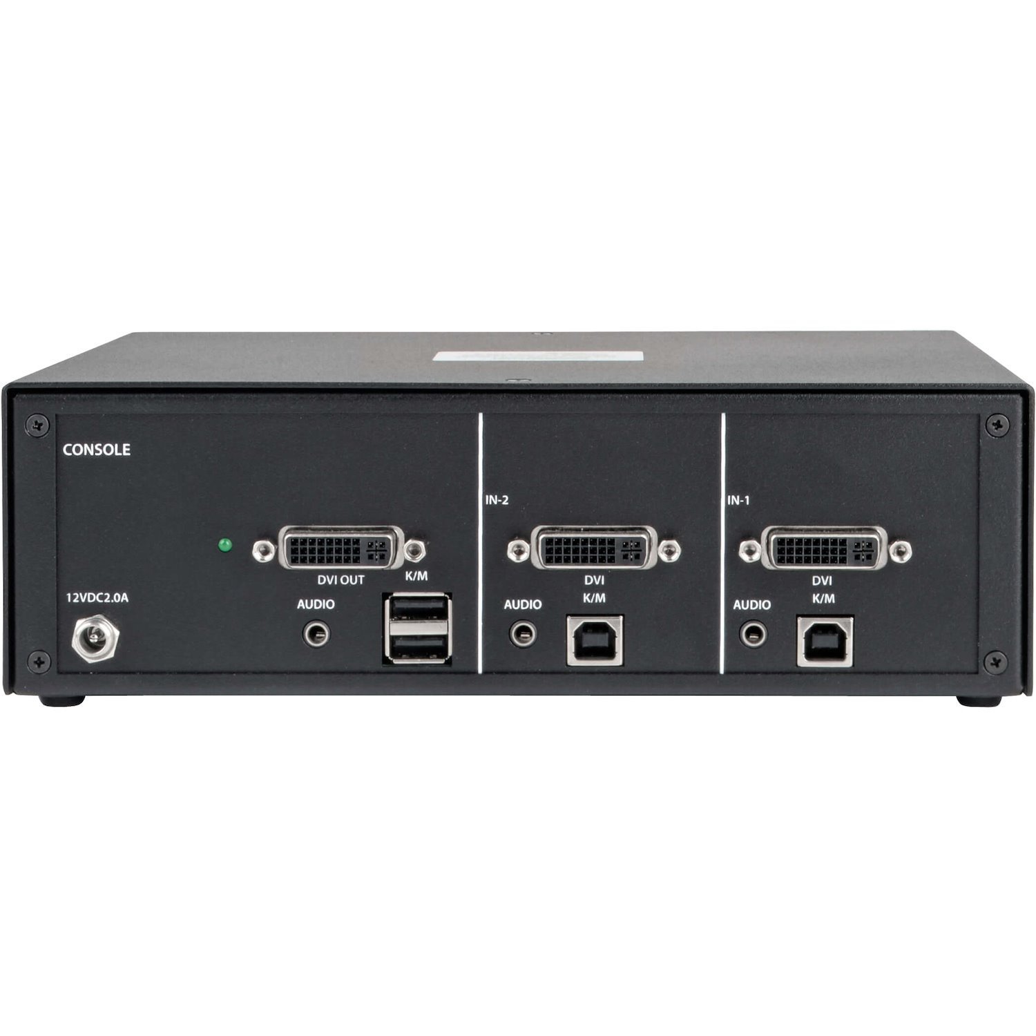 Tripp Lite by Eaton Secure KVM Switch, 2-Port, DVI to DVI, NIAP PP3.0 Certified, Audio, Single Monitor, TAA