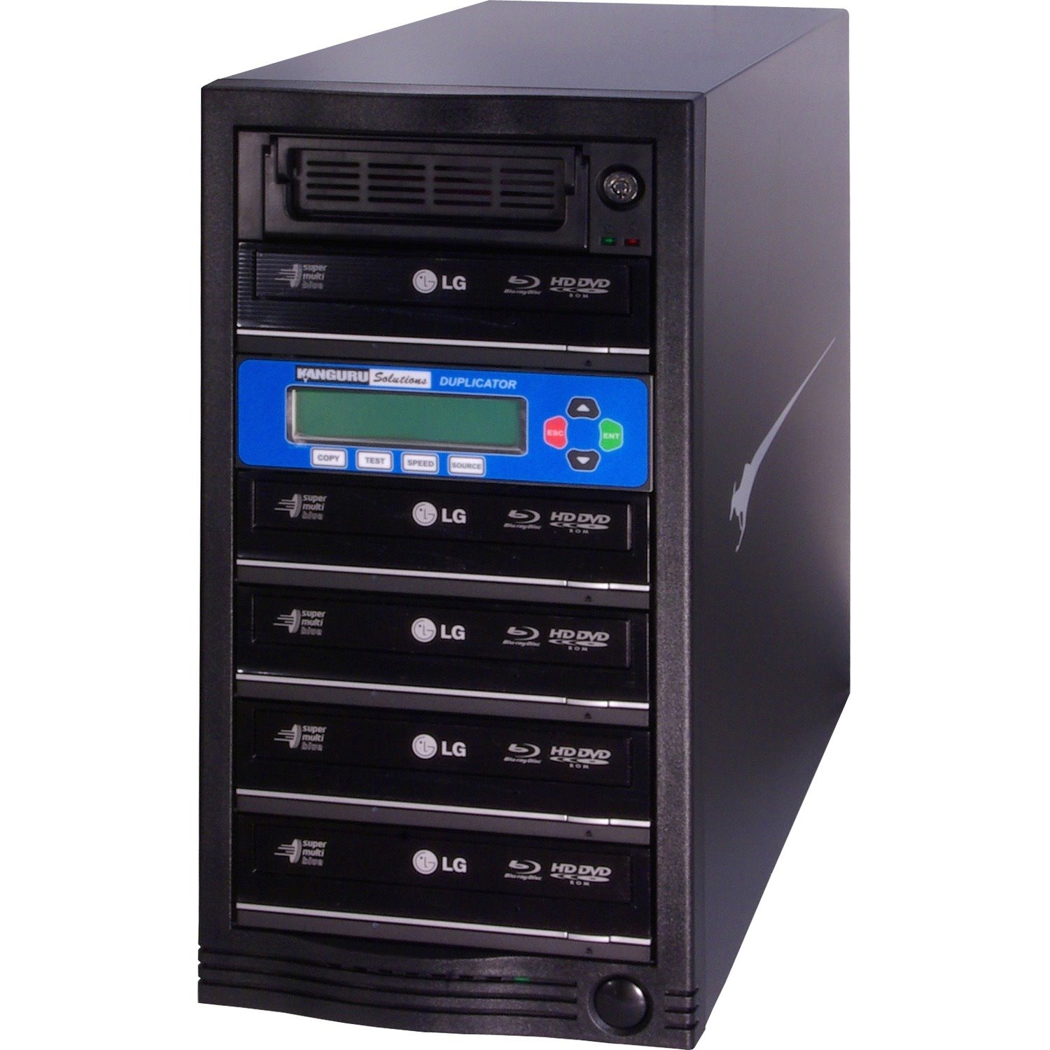 Kanguru 5 Target, Blu-ray Duplicator with Internal Hard Drive