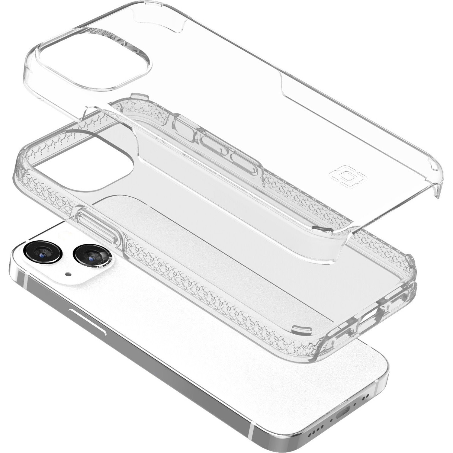 Incipio Duo Case for Apple iPhone 13 mini Smartphone - Clear