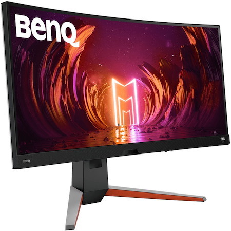 BenQ MOBIUZ EX3415R 34" Class WQHD Curved Screen Gaming LCD Monitor - 21:9 - Black