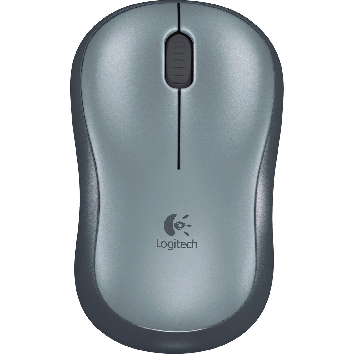 Logitech M185 Wireless Mouse, 2.4GHz with USB Mini Receiver, 1000 DPI Optical Tracking, Swift Grey