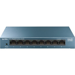 TP-Link LiteWave LS108G 8 Ports Ethernet Switch - Gigabit Ethernet - 10/100/1000Base-T