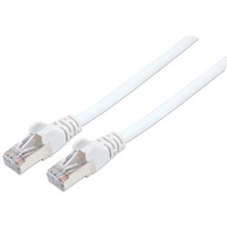 Network Patch Cable, Cat6, 5m, White, Copper, S/FTP, LSOH / LSZH, PVC, RJ45, Gold Plated Contacts, Snagless, Booted, Lifetime Warranty, Polybag