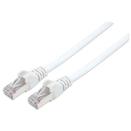 Network Patch Cable, Cat6, 5m, White, Copper, S/FTP, LSOH / LSZH, PVC, RJ45, Gold Plated Contacts, Snagless, Booted, Lifetime Warranty, Polybag