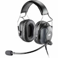 Poly SHR 2638-01 Wired Over-the-head Stereo Headset - Black