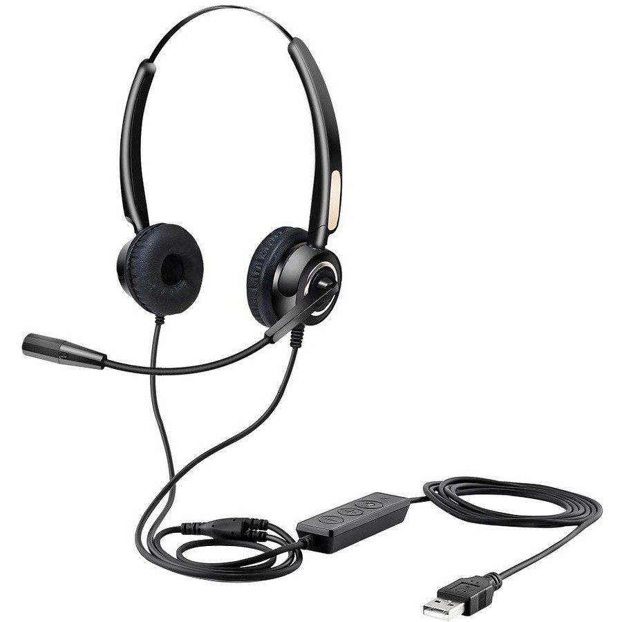 Urban Factory Movee Wired Over-the-head, On-ear Stereo Headset - Black