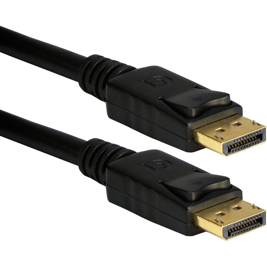 QVS 15ft DisplayPort Digital A/V Cable with Latches