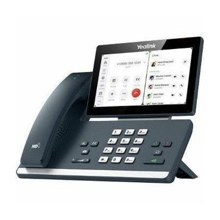 Yealink MP58-WH-ZOOM IP Phone - Corded - Corded - Bluetooth, Wi-Fi - Desktop - Classic Gray