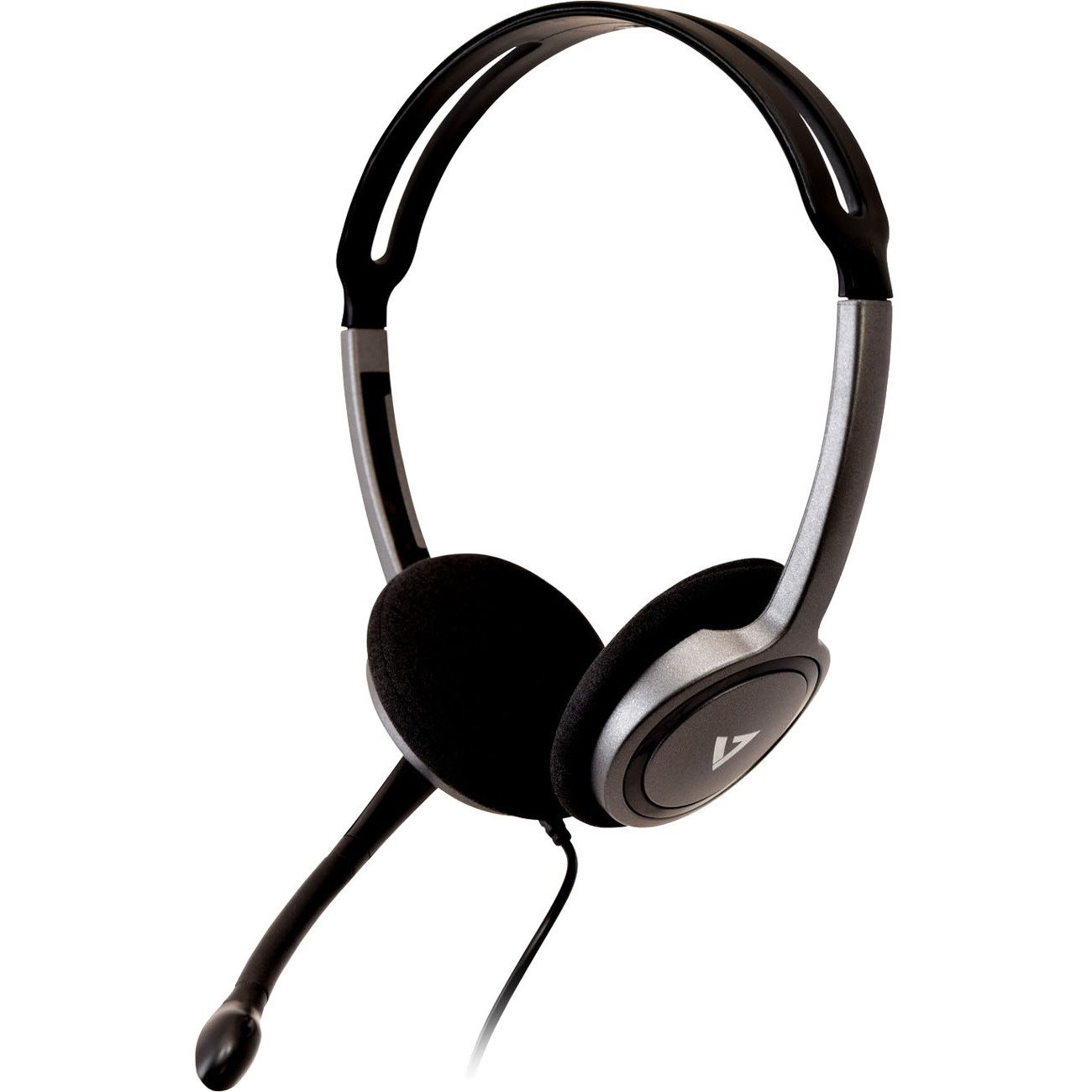 V7 HA212-2EP Wired Over-the-head, On-ear Stereo Headset - Black