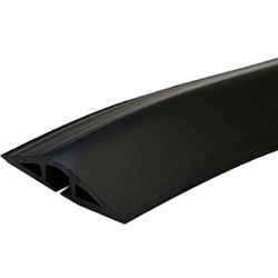 C2G 15ft Wiremold Corduct Overfloor Cord Protector - Black
