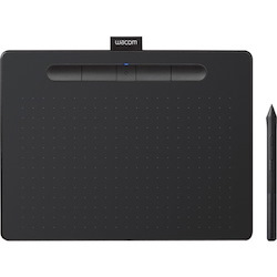 Wacom Intuos Graphics Drawing Tablet for Mac, PC, Chromebook & Android (small) with Software Included - Black (CTL4100)