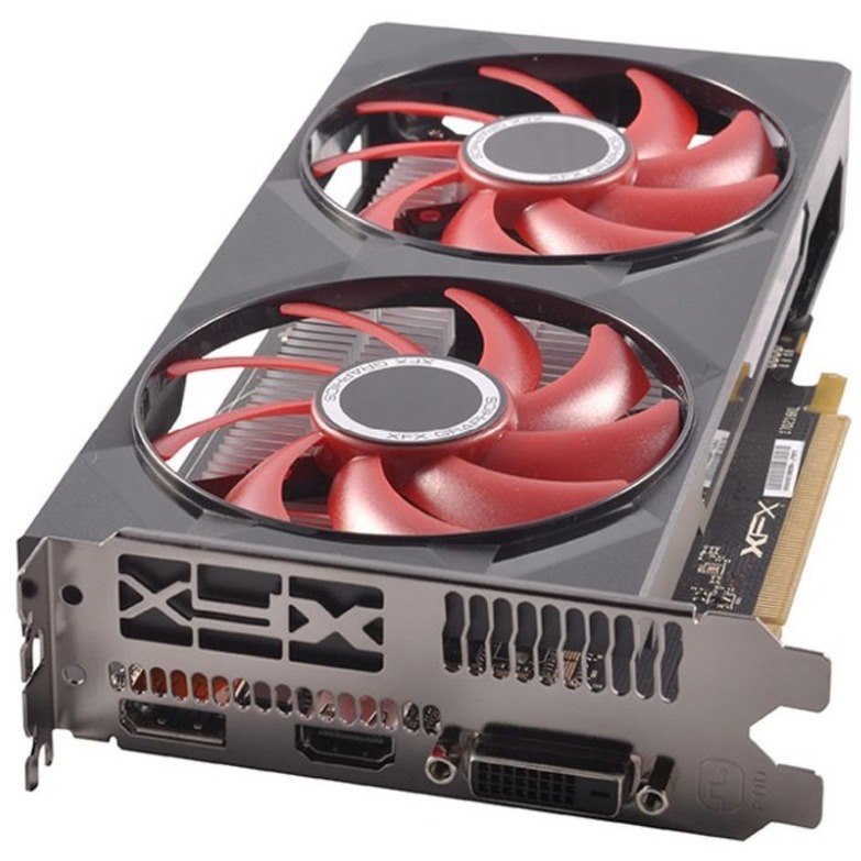 XFX AMD Radeon RX 550 Graphic Card - 4 GB DDR5 SDRAM