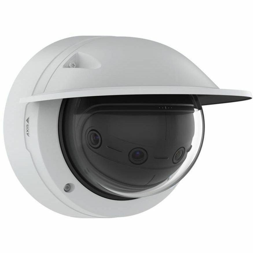 AXIS Panoramic P3827-PVE 7 Megapixel Network Camera - Color - Dome - White - TAA Compliant