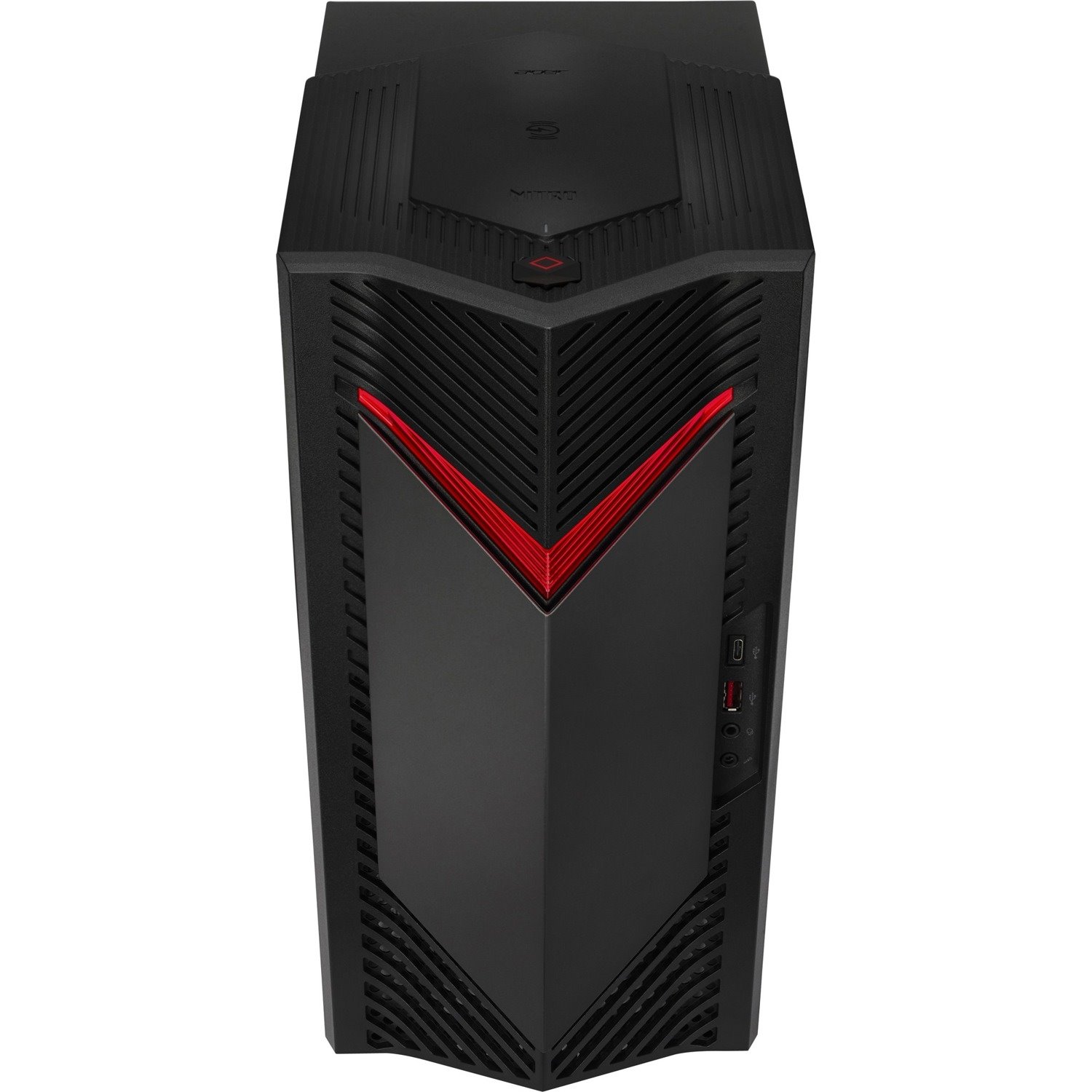 Acer Nitro N50-650 N50-650-UR12 Gaming Desktop Computer - Intel Core i5 13th Gen i5-13400F - 16 GB - 1 TB HDD - 1 TB SSD