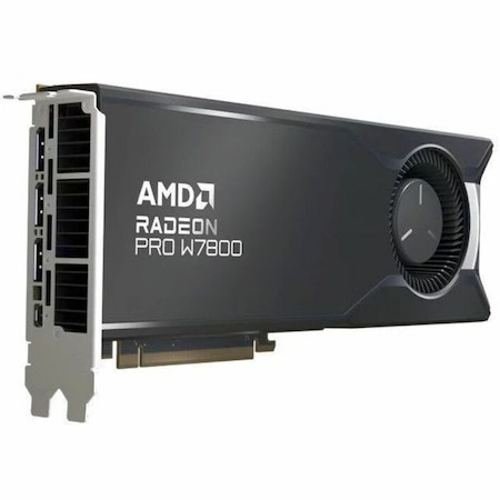 AMD Radeon Pro W7800 Graphic Card - 32 GB GDDR6 - Full-height