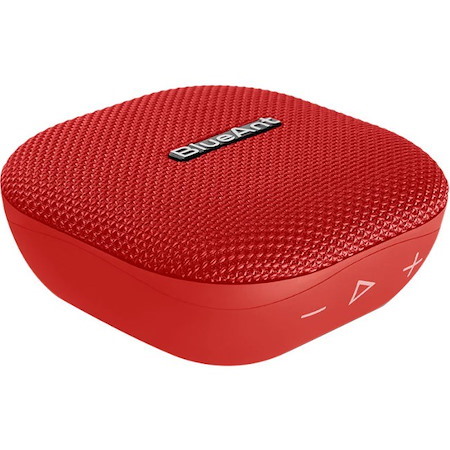 BlueAnt Portable Bluetooth Speaker System - 6 W RMS - Siri, Google Assistant Supported - Red