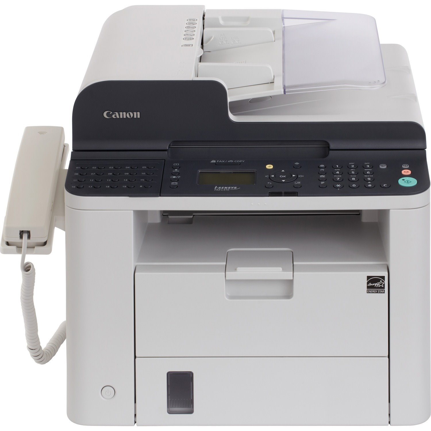 Canon i-SENSYS FAX-L410 Laser Multifunction Printer - Monochrome