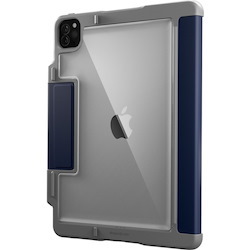 STM Goods Dux Plus Carrying Case for 12.9" Apple iPad Pro, iPad Pro (4th Generation) Tablet - Transparent, Midnight Blue