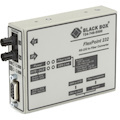 Black Box Flexpoint Async RS232 Extender - Fiber DB9 Female ST MM 5-km