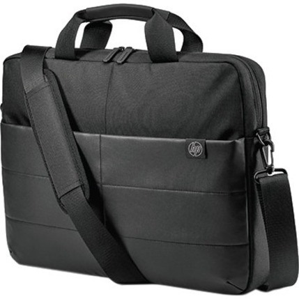 HP Classic Carrying Case (Briefcase) for 39.6 cm (15.6") Notebook - Black