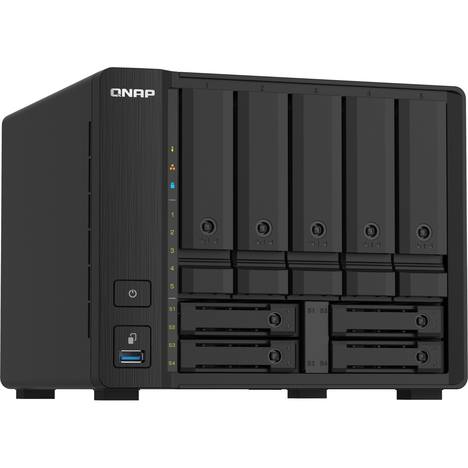 QNAP TS-932PX-4G 9 x Total Bays SAN/NAS Storage System - 512 MB Flash Memory Capacity - Annapurna Labs Alpine AL-324 Quad-core (4 Core) 1.70 GHz - 4 GB RAM - DDR4 SDRAM Tower