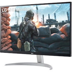 LG 27UP600-W 27" 4K UHD LCD Monitor - 16:9 - White