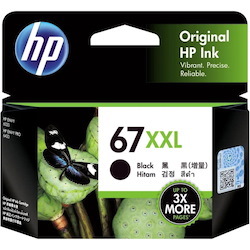 HP 67XXL Original Inkjet Ink Cartridge - Black Pack