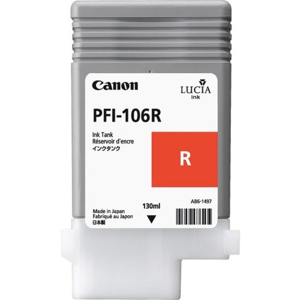 Canon PFI-106R Original Inkjet Ink Cartridge - Red Pack