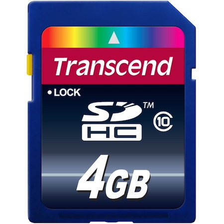 Transcend TS4GSDHC10 4 GB SDHC