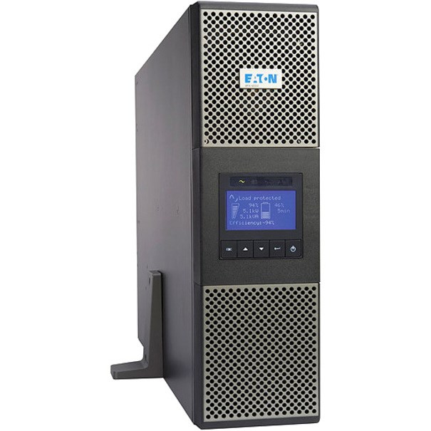Eaton 9PX 11kVA 10kW 208V Online Double-Conversion UPS - Hardwired Input, 18x 5-20R, 2 L6-30R Outlets, Cybersecure Network Card, Extended Run, 9U Rack/Tower
