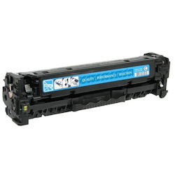 CTG Remanufactured Laser Toner Cartridge - Alternative for HP 304A (CC531A) - Cyan - 1 Each