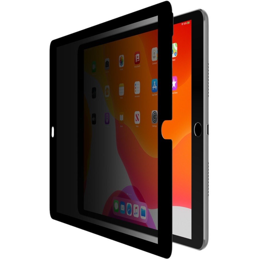 Belkin ScreenForce True Privacy Screen Protector for iPad 7th Gen Transparent Black