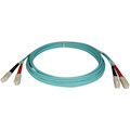 Eaton Tripp Lite Series 10Gb Duplex Multimode 50/125 OM3 LSZH Fiber Patch Cable (SC/SC) - Aqua, 15M (50 ft.)