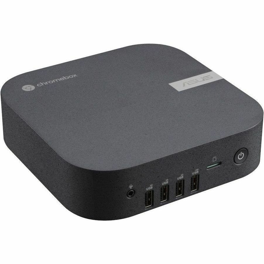 Asus Chromebox 5a CHROMEBOX5A-SC081UN Chromebox - Intel Celeron 7305 - 8 GB - 128 GB SSD - Mini PC - Eco Black