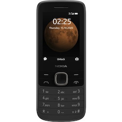 Nokia 225 4G 128 MB Feature Phone - 2.4" Active Matrix TFT LCD QVGA 240 x 320 - 64 MB RAM - Series 30+ - 4G - Black