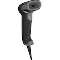 Honeywell Voyager XP 1470g Retail Handheld Barcode Scanner Kit - Cable Connectivity - Black