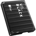 WD Black P10 WDBA3A0040BBK 4 TB Portable Hard Drive - 2.5" External - Black