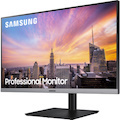 Samsung S24R650 24" Class Full HD LCD Monitor - 16:9 - Dark Blue Gray
