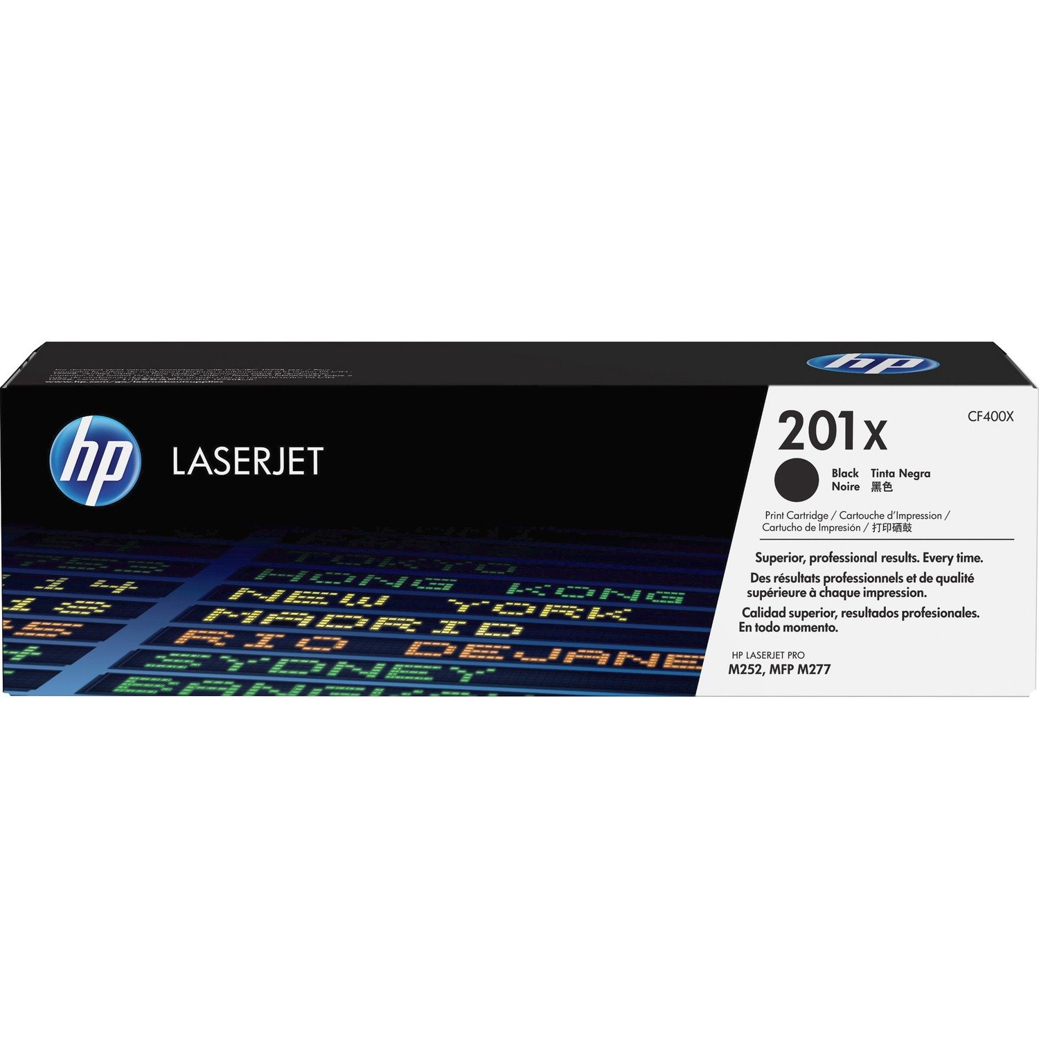 HP 201X Original High Yield Laser Toner Cartridge - Black - 1 / Each