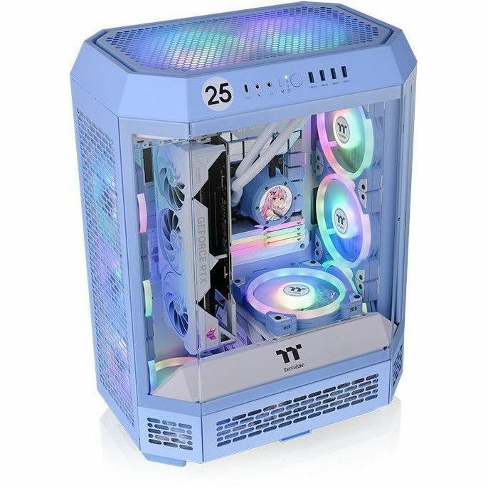 Thermaltake The Tower 600 Hydrangea Blue Mid Tower Chassis