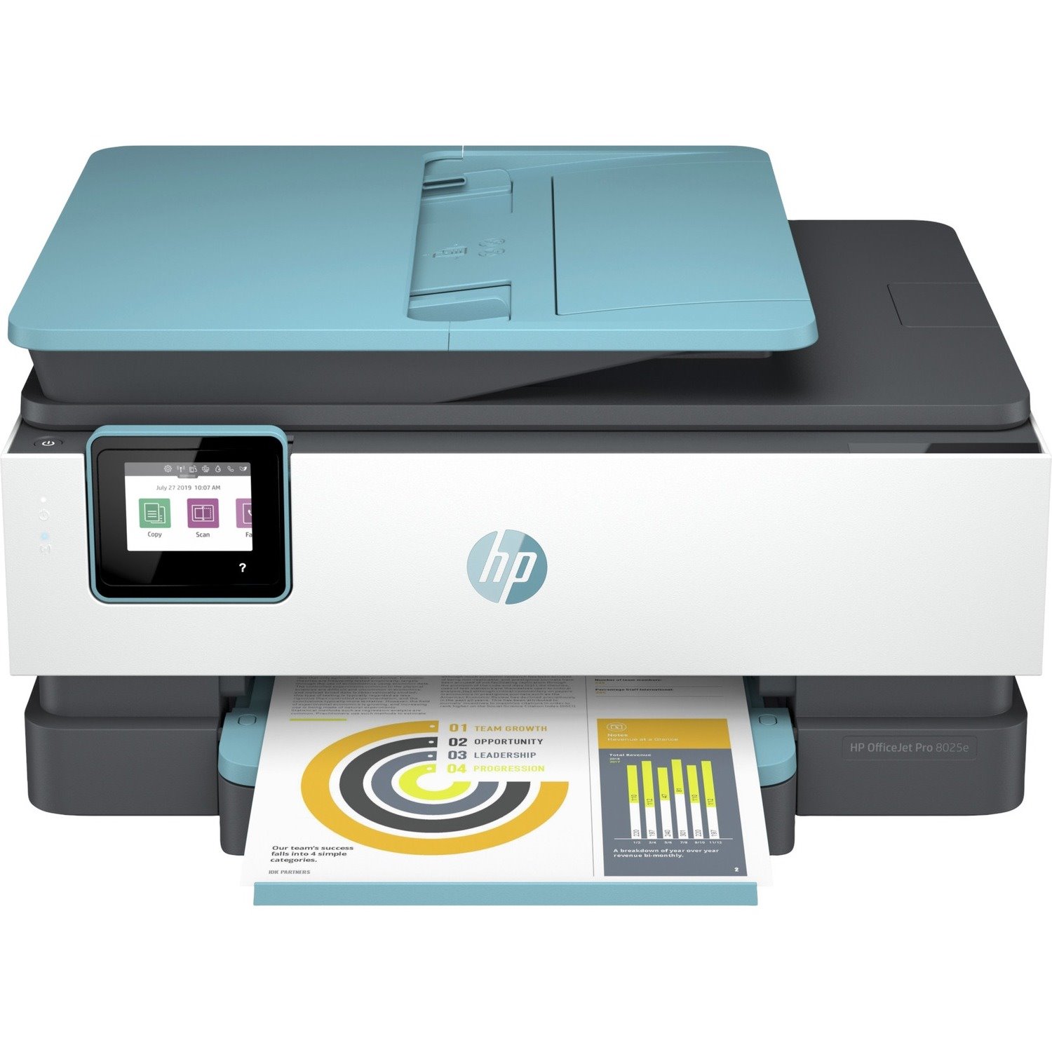 HP Officejet Pro 8000 8025e Wireless Inkjet Multifunction Printer - Colour