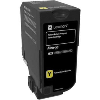 Lexmark Original Standard Yield Laser Toner Cartridge - Yellow Pack