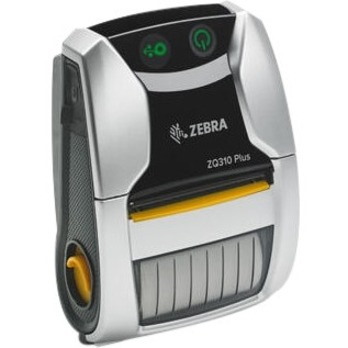 Zebra ZQ310 Plus Mobile, Industrial Direct Thermal Printer - Monochrome - Label/Receipt Print - Bluetooth - Near Field Communication (NFC) - Battery Included - With Cutter