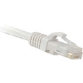 ENET Cat6 White 50 Foot Patch Cable with Snagless Molded Boot (UTP) High-Quality Network Patch Cable RJ45 to RJ45 - 50Ft