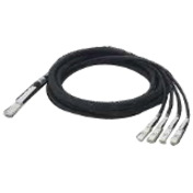 Allied Telesis QSFP to 4 x SFP+ Breakout Direct Attach Cable (3 m)